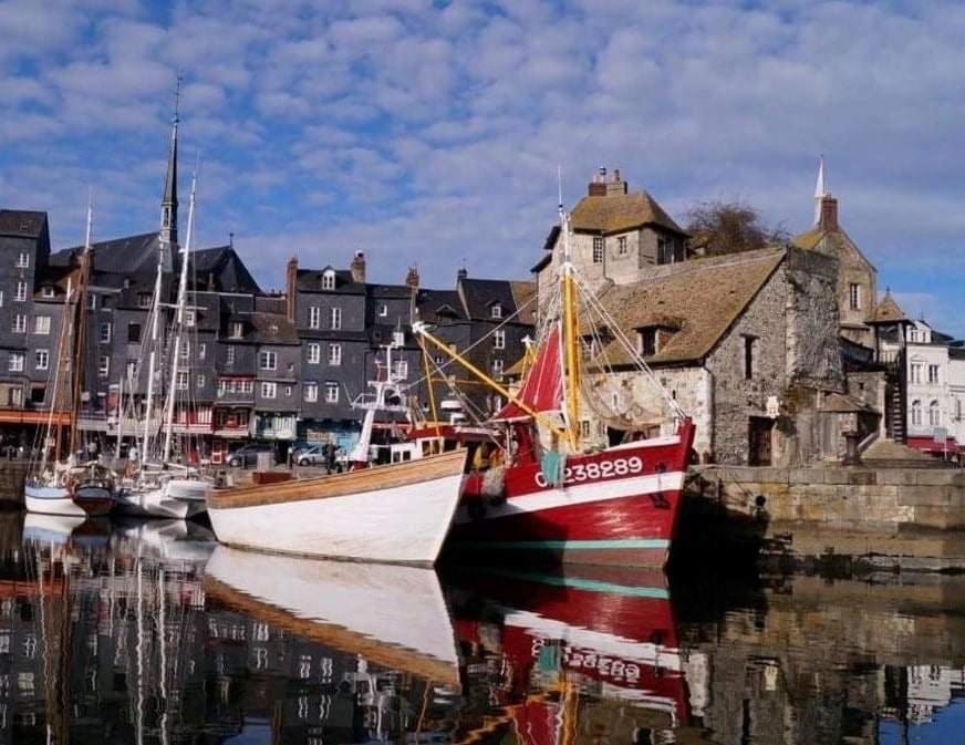 Les Mouettes Du Port Apartamento Honfleur Exterior foto